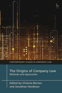 Book Cover for The Origins of Company Law by Victoria Barnes, Jonathan Hardman