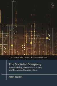 Book Cover for The Societal Company by John Quinn