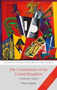 Book Cover for The Constitution of the United Kingdom by Peter Leyland