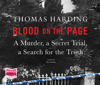 Book Cover for Blood on the Page by Thomas Harding