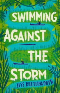 Book Cover for Swimming Against the Storm by Jess Butterworth