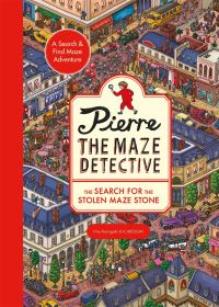 Book Cover for Pierre the Maze Detective by Hiro Kamigaki, IC4DESIGN