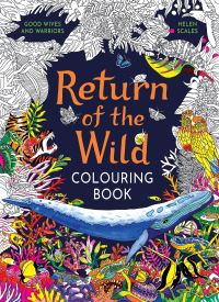 Book Cover for Return of the Wild Colouring Book by Helen Scales
