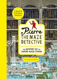 Book Cover for The Mystery of the Empire Maze Tower by Hiro Kamigaki, IC4Design Firm