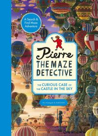 Book Cover for The Curious Case of the Castle in the Sky by Hiro Kamigaki, IC4Design Firm