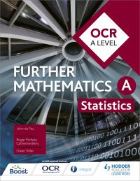 Book Cover for OCR A Level Further Mathematics Statistics by John Du Feu