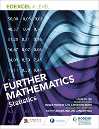 Book Cover for Edexcel A-Level Further Mathematics Statistics by John Du Feu