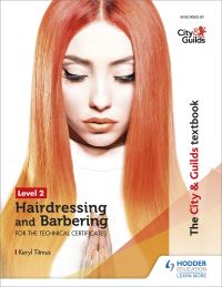 Book Cover for Hairdressing and Barbering Level 2 by Keryl Titmus
