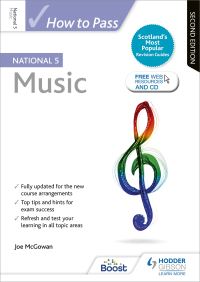 Book Cover for National 5 Music by Joe McGowan