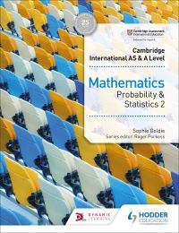 Book Cover for Cambridge International AS & A Level Mathematics. Probability and Statistics 2 by Sophie Goldie