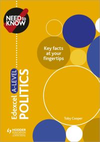 Book Cover for Edexcel A-Level Politics by Toby Cooper