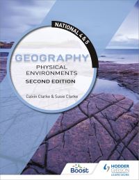Book Cover for National 4 & 5 Geography. Physical Environments by Calvin Clarke, Susan Clarke