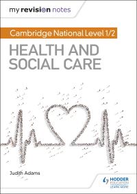 Book Cover for Cambridge National Level 1/2 Health and Social Care by Judith Adams