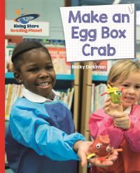 Book Cover for Make an Egg Box Crab by Becky Dickinson