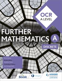 Book Cover for OCR A Level Further Mathematics. Discrete by Nick Geere