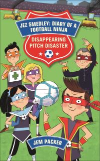 Book Cover for The Disappearing Pitch Disaster by Jem Paker