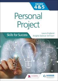 Book Cover for Personal Project for the IB MYP 4&5 by Angela Stancar Johnson, Laura England