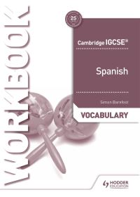 Book Cover for Cambridge IGCSE™ Spanish Vocabulary Workbook by Simon Barefoot