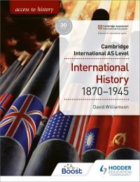 Book Cover for Access to History for Cambridge International AS Level by D G Williamson