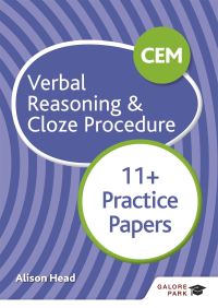 Book Cover for CEM 11+ Verbal Reasoning & Cloze Procedure Practice Papers by Alison Head