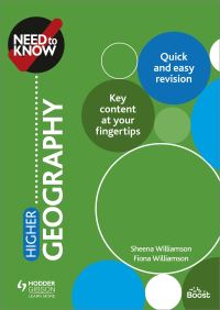 Book Cover for Higher Geography by Sheena Williamson, Fiona Williamson