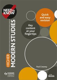 Book Cover for Higher Modern Studies by Paul Creaney