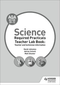 Book Cover for AQA GCSE Science Lab Teacher Book by David Johnston, Adrian Schmit, Matt Shooter