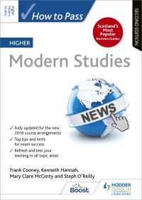 Book Cover for Higher Modern Studies by Frank Cooney, Steph OReilly, Mary Clare McGinty, Kenneth Hannah