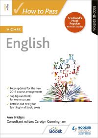 Book Cover for How to Pass Higher English by Ann Bridges