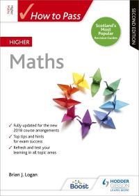 Book Cover for How to Pass Higher Maths by Brian Logan