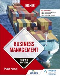 Book Cover for Higher Business Management by Peter Hagan