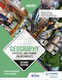 Book Cover for Higher Geography. Physical and Human Environments by Ian Geddes, Calum Campbell