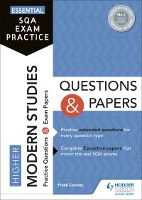 Book Cover for Higher Modern Studies Questions and Papers by Frank Cooney