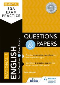 Book Cover for National 5 English. Questions and Papers by Brian Johnston, Colin Eckford