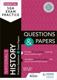 Book Cover for National 5 History Questions and Answers by John A Kerr, Jerry Teale
