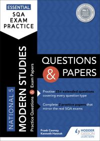 Book Cover for National 5 Modern Studies Questions and Papers by Frank Cooney, Kenneth Hannah