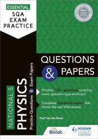 Book Cover for National 5 Physics by Paul Vanderboon