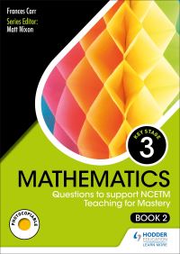Book Cover for KS3 Mathematics Book 2 by Frances Carr