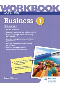 Book Cover for AQA A-Level Business. Workbook 1 by Samuel Stones