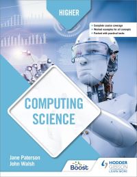 Book Cover for SQA Higher Computing Science by Jane Paterson, John Walsh