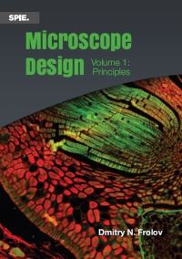 Book Cover for Microscope Design by Dmitry N Frolov, SPIE Society
