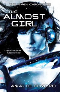 Book Cover for The Almost Girl by Amalie Howard