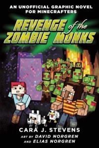 Book Cover for Revenge of the Zombie Monks by Cara J Stevens