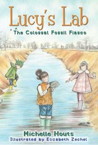 Book Cover for The Colossal Fossil Fiasco by Michelle Houts