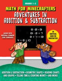 Book Cover for Math for Minecrafters by Sky Pony Press, Amanda Brack