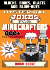 Book Cover for Hysterical Jokes for Minecrafters by Brian Boone