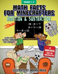 Book Cover for Math Facts for Minecrafters by Sky Pony Press