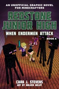 Book Cover for When Endermen Attack by Cara J Stevens