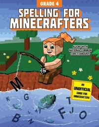 Book Cover for Spelling for Minecrafters by Sky Pony Press