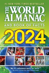 Book Cover for The World Almanac and Book of Facts 2024 by Sarah Janssen